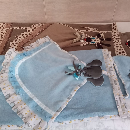 Kit Cobertores Maternidade